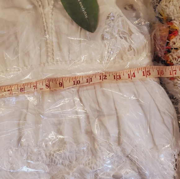 Farm Rio Embroidered Richelier Midi Dress - Picture 6 of 12